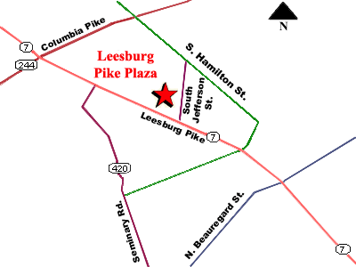 Burlington Coat Factory Baby Depot Locations on Saul Centers Inc Leesburg Pike Plaza Bailey S Crossroads